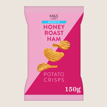 M&S Reduced Fat Honey Roast Ham Crisps 150 g