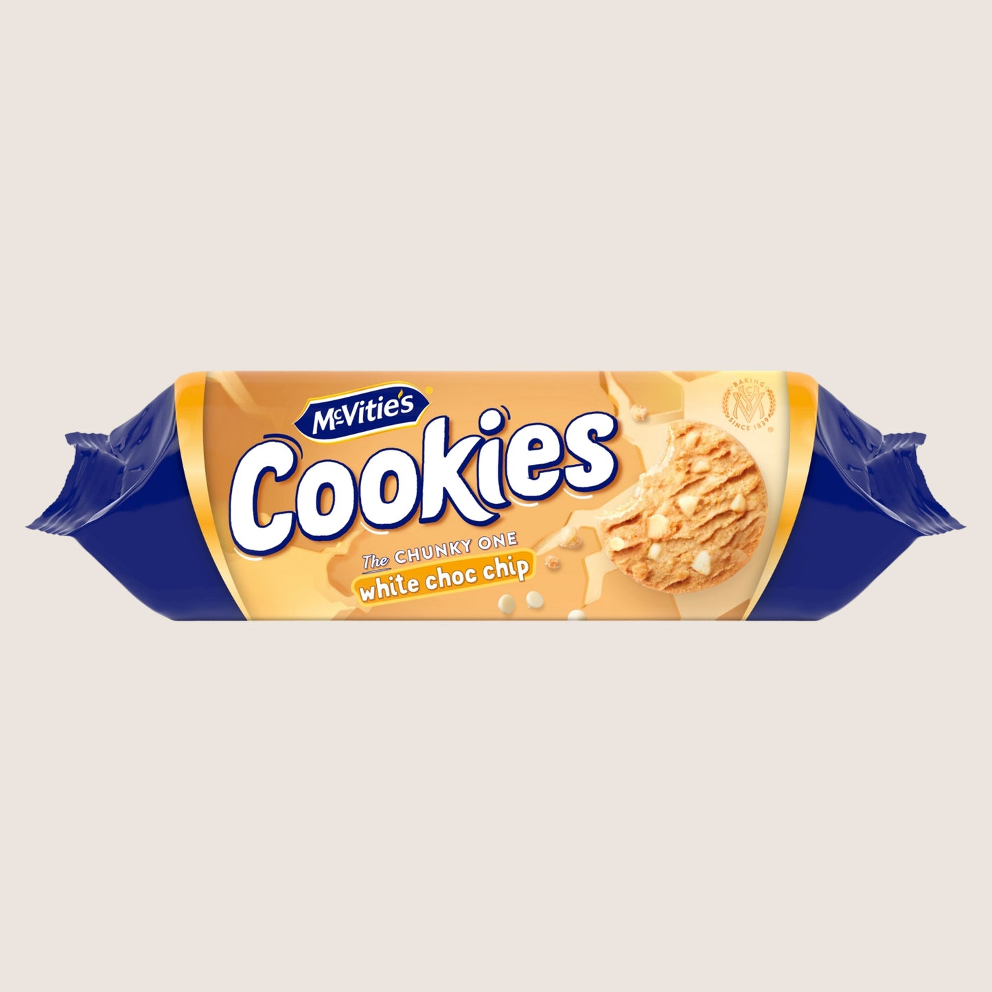 McVitie's White Chocolate Chip Cookies - The Chunky One White Chocolate Chip White Chocolate 150g