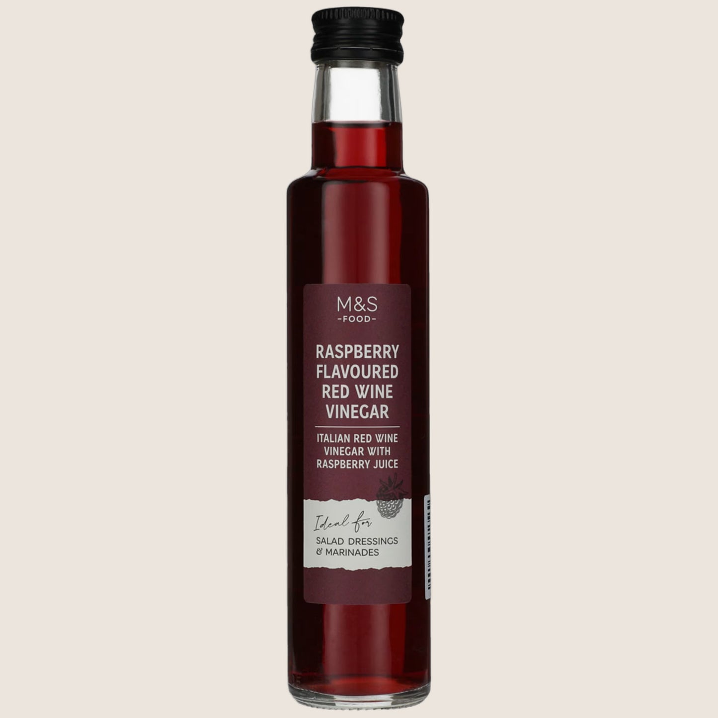 M&S Raspberry Flavoured Red Wine Vinegar 250 ml
