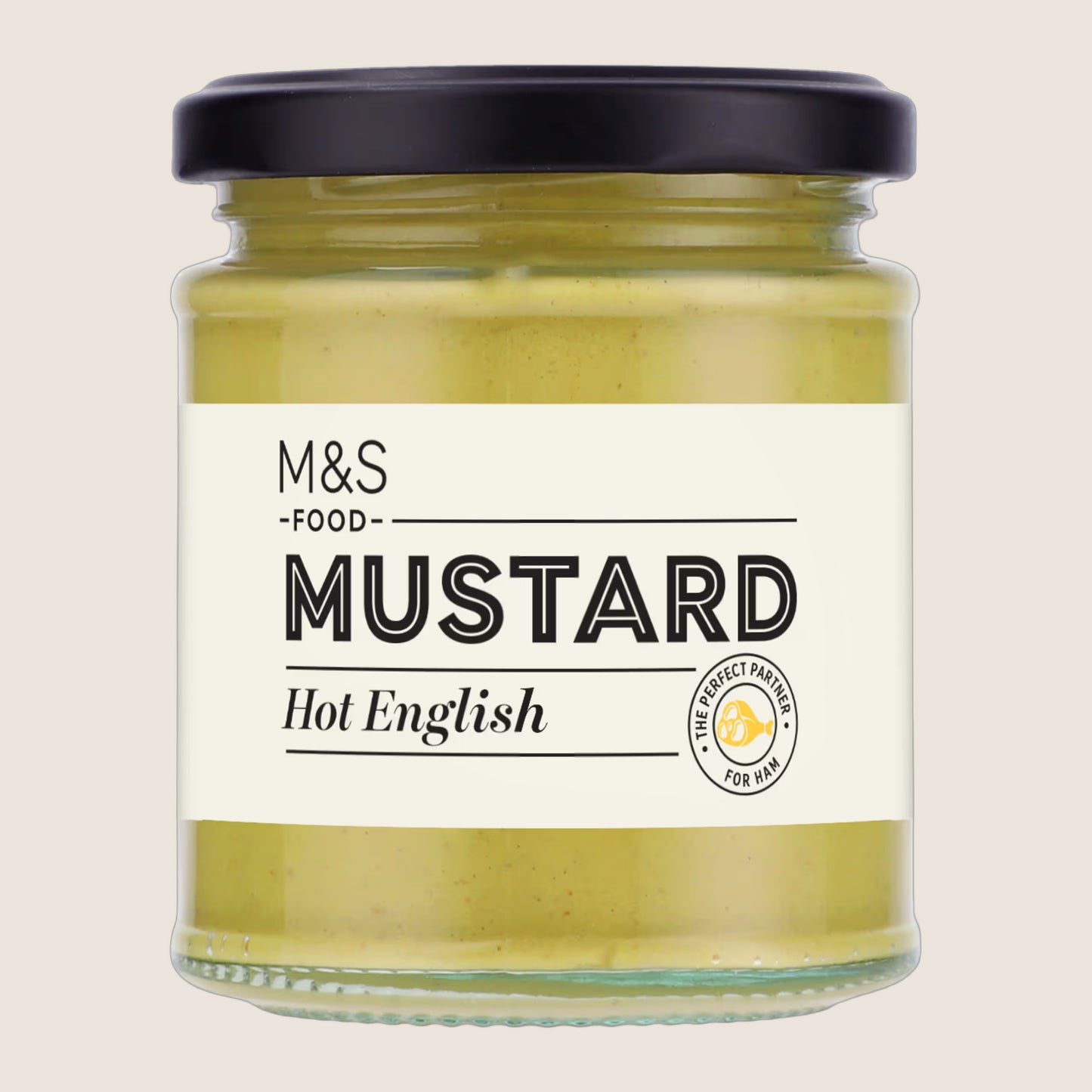 M&S Hot English Mustard 180 g
