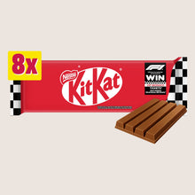 KitKat F1 4 Finger Milk Chocolate Biscuit Bar 8 Pack 332g