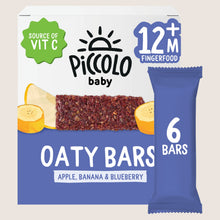 Piccolo Organic Cocomelon Oaty Bars Apple Banana & Blueberry with Acerola 12+ Months 6 x 23g