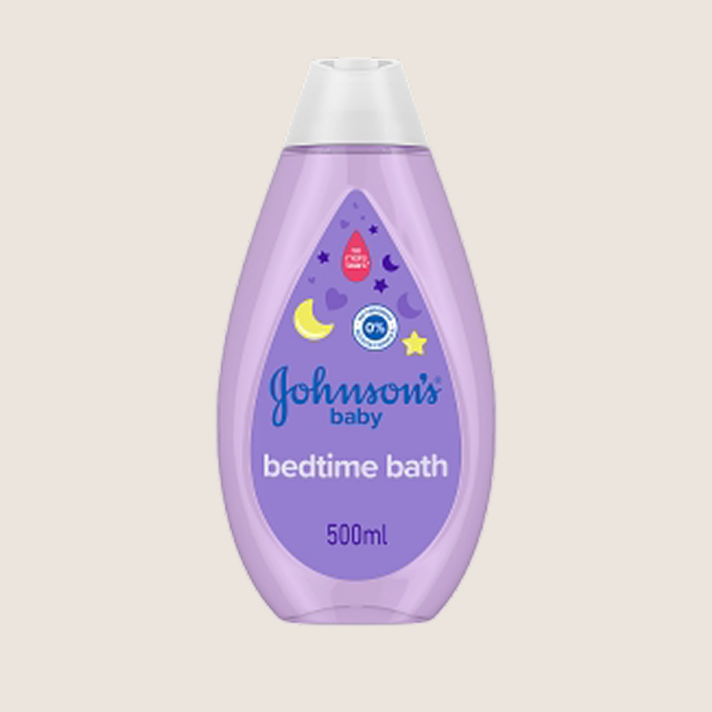 Johnson's Bedtime Bath Gentle Baby Bath Suitable from Birth 500ml