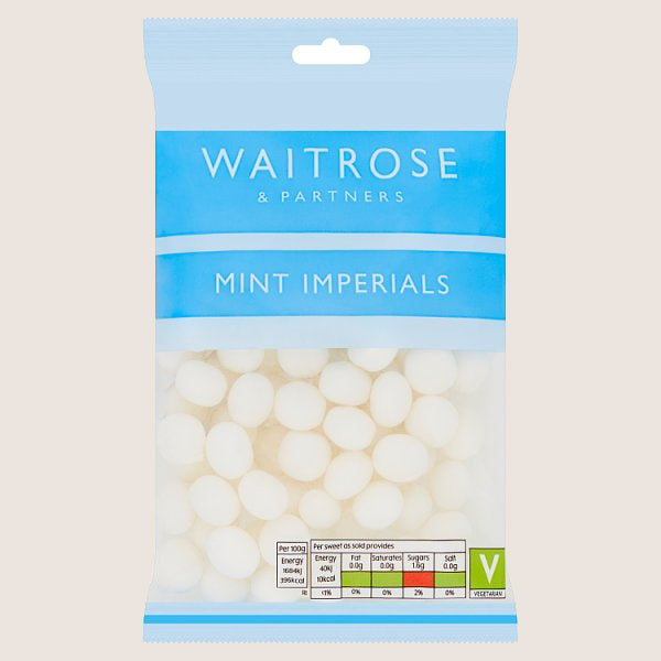 Waitrose Mint Imperials Simple Pleasure 200G