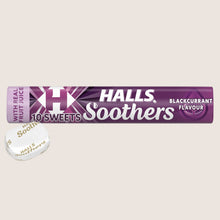 Halls Soothers Blackcurrant Lozenges Roll