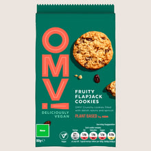 OMV! Deliciously Vegan Plant Based OMV! Fruity Flapjack Cookies Free From Artificial Additives 180g