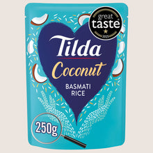 Tilda Microwave Coconut Basmati Rice Gluten Free 250g