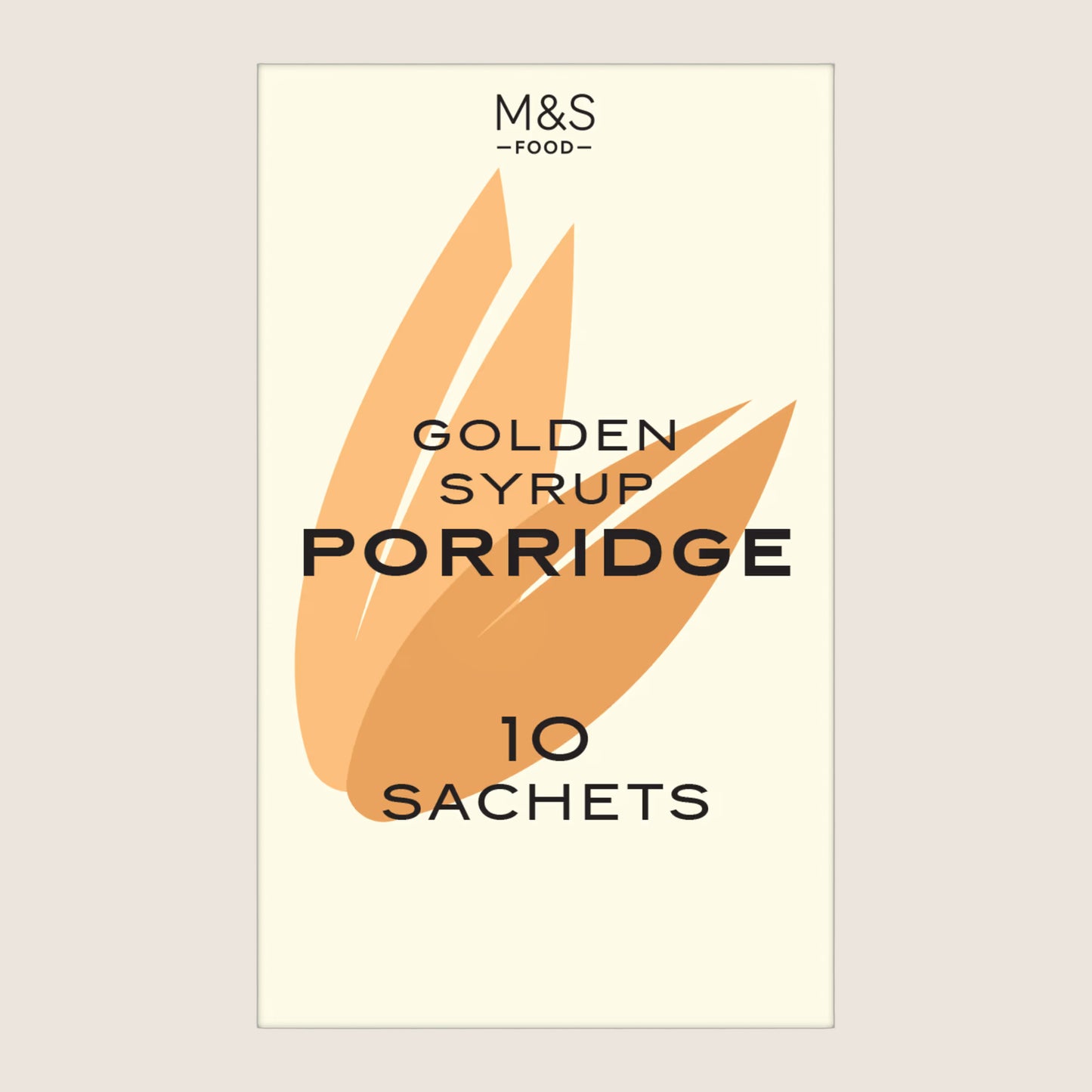 M&S Golden Syrup Porridge Sachets 360 g