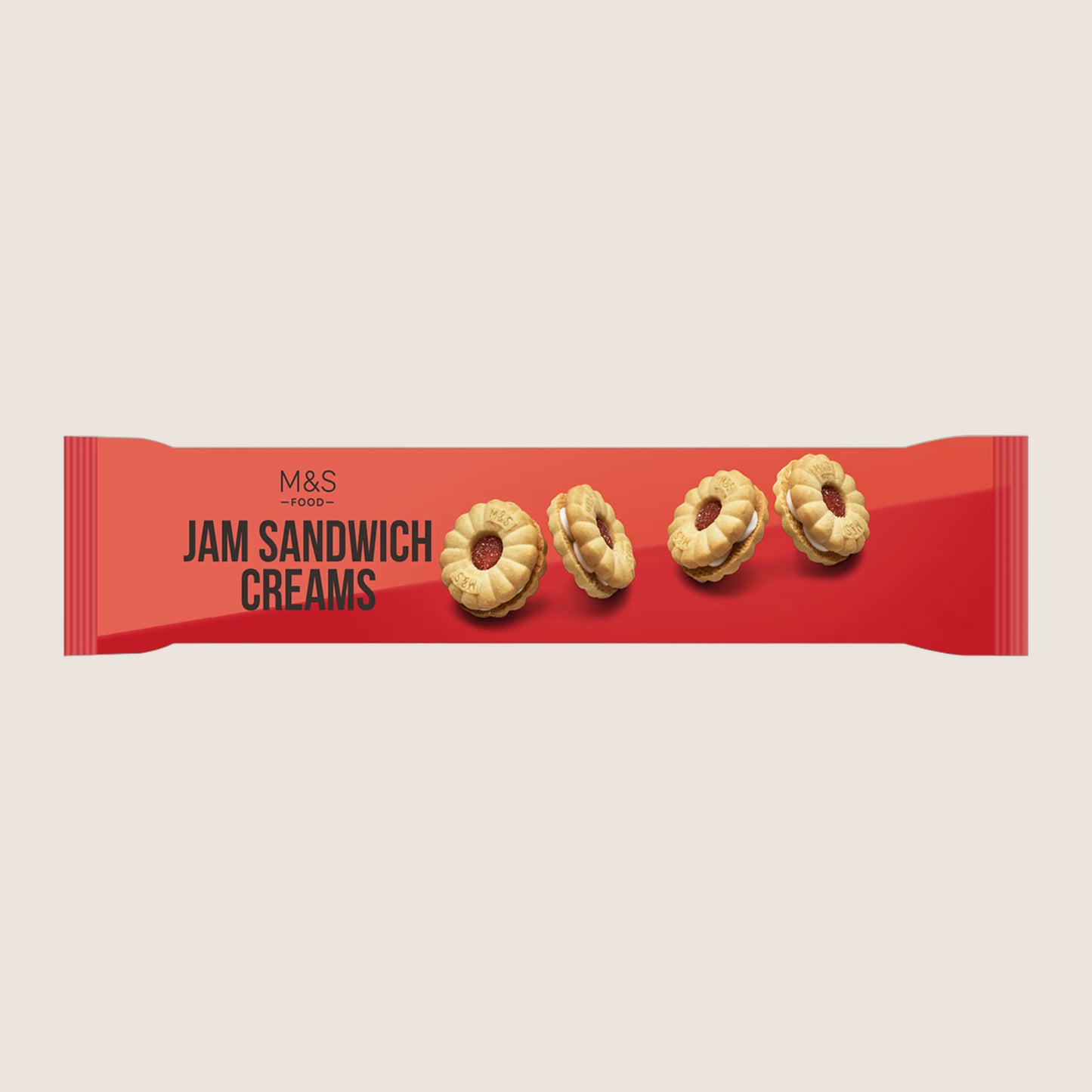 M&S Jam Sandwich Creams 155 g