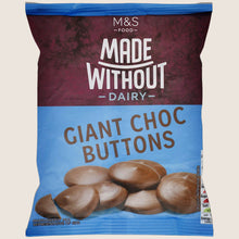 M&S Made Without Dairy Giant Chocolate Buttons Treat Bag Real Chocolate 150 g