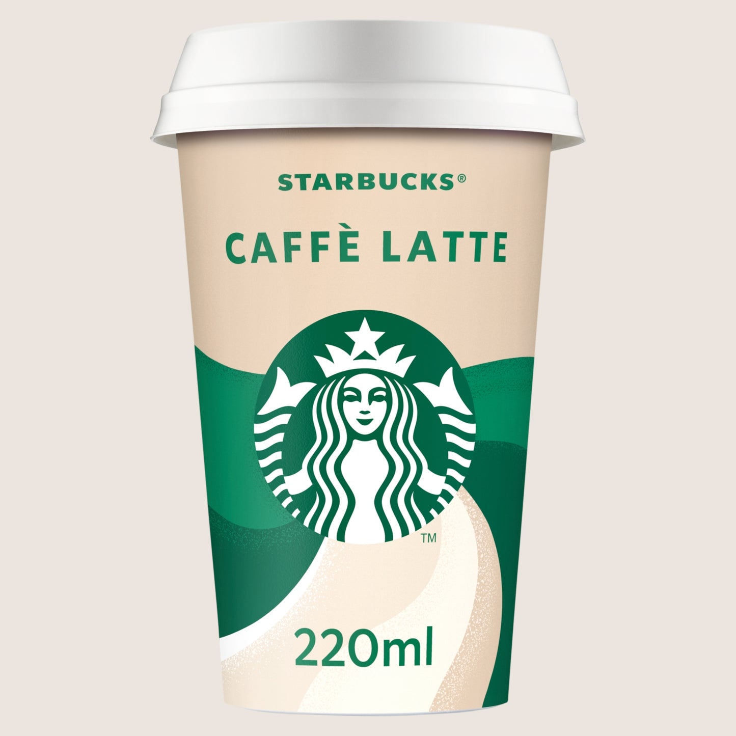 Starbucks Caffe Latte Iced Coffee No Artificial Additives 220ml