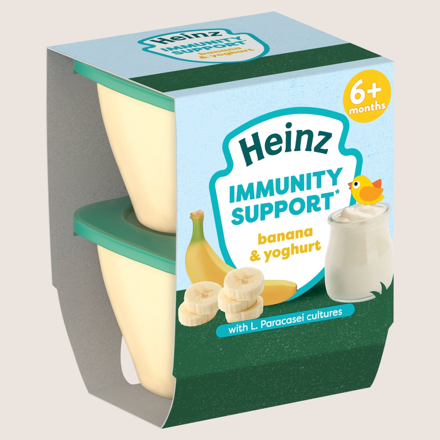 Heinz Immunity Support Banana and Yoghurt Pot 6+ Months Baby Food 6 Months Plus 2 x 100g