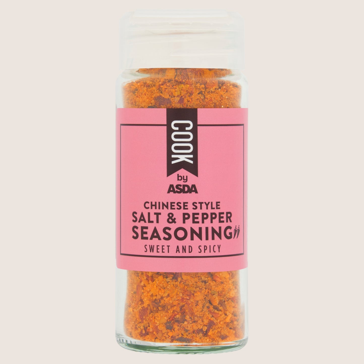 Cook by ASDA Cook by Chinese Style Salt & Pepper Seasoning No Artificial Additives 60g