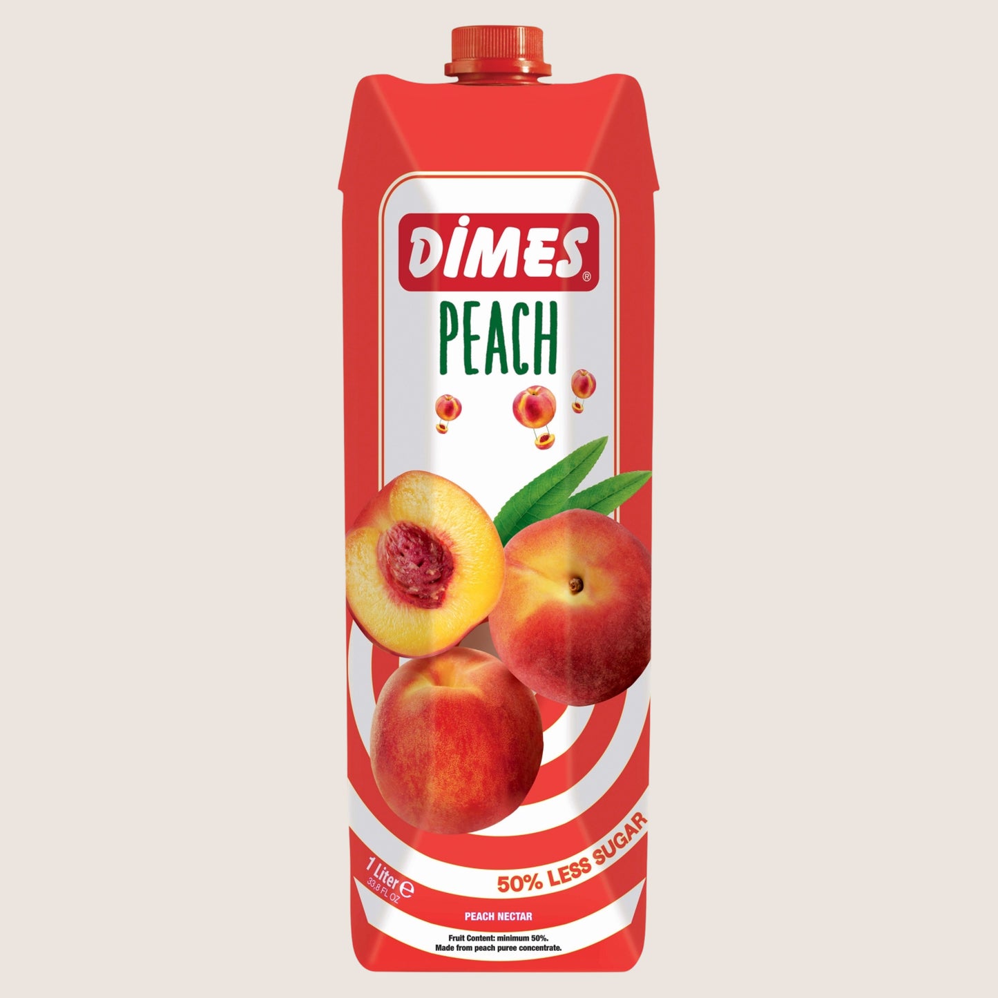Dimes Peach Nectar Refreshing 1L