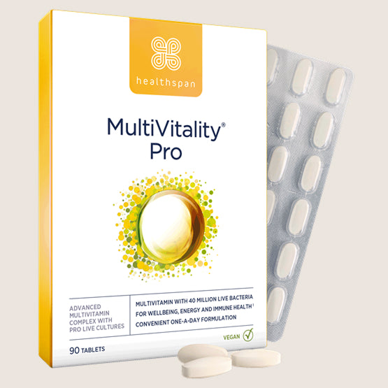 Healthspan MultiVitality® Pro Vegan Friendly 90 tablets