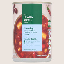 The Health Menu by ASDA The Health Menu Warming Mexican Style Chicken & Bean Soup No Artificial Additives 400g