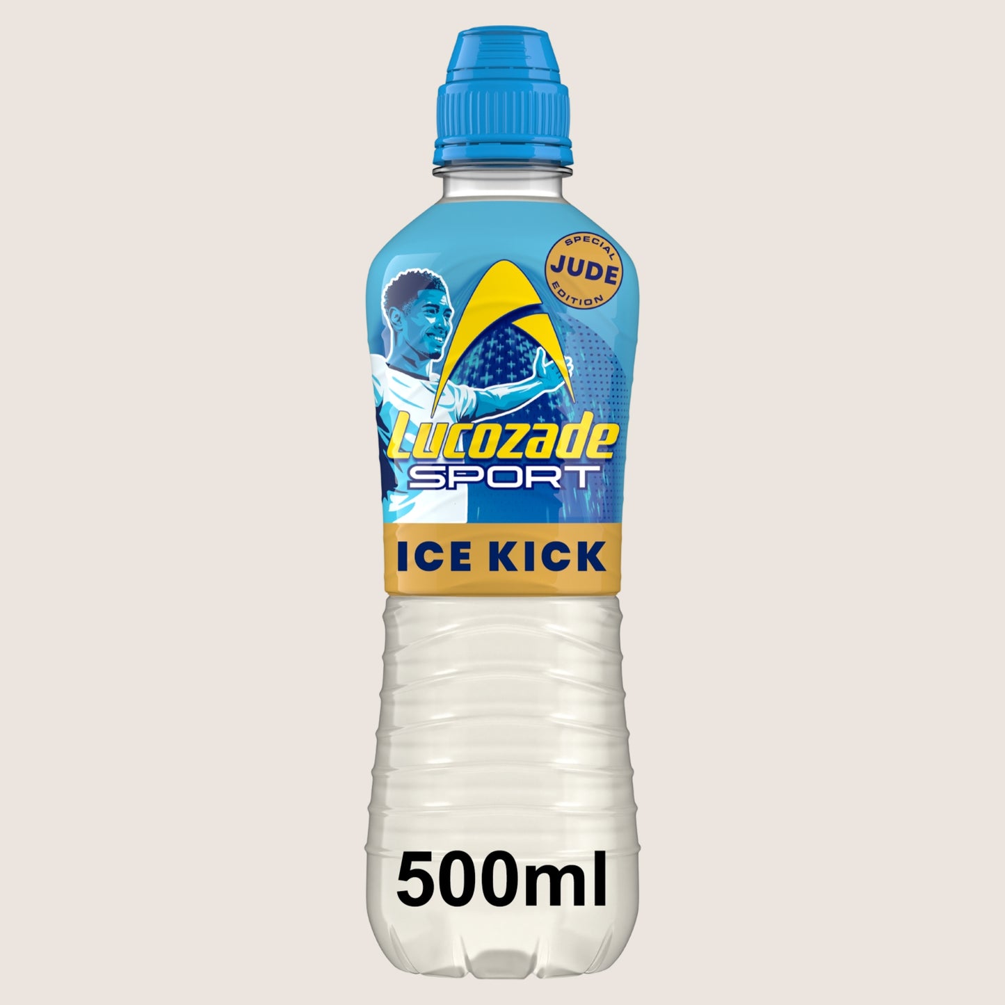 Lucozade Sport Drink Ice Kick Jude Special Edition Refreshing 500ml