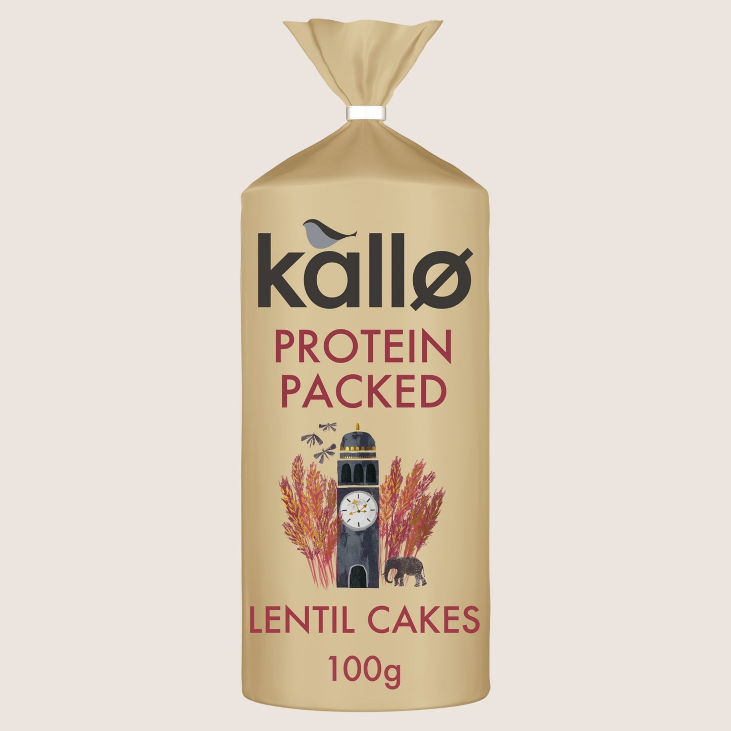 Kallo Protein Packed Lentil Cakes Free From Artificial Additives 100g