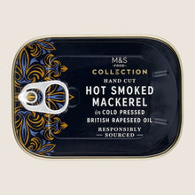 M&S Hot Smoked Mackerel In Cold Pressed British Rapeseed Oil Oak Smoked 110 g