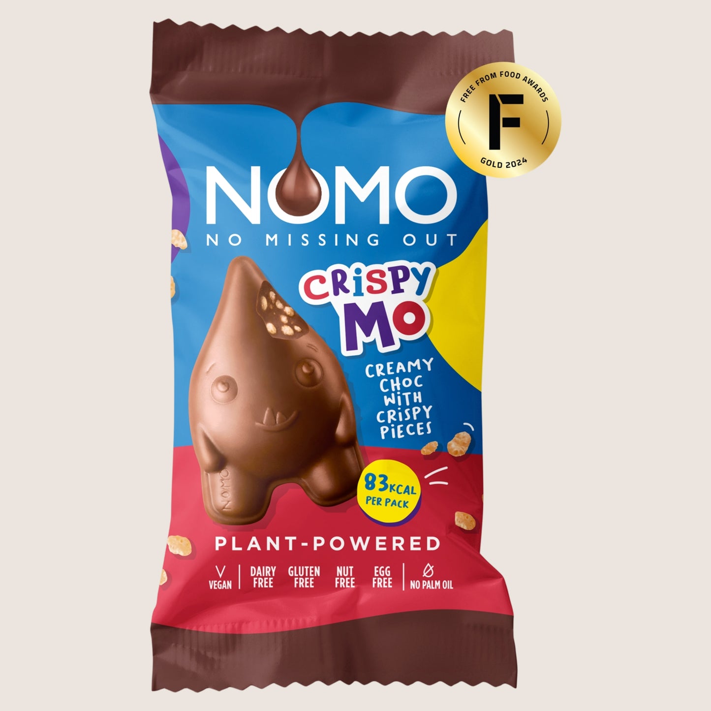 NOMO Crispy Mo Creamy Choc with Crispy Pieces 15g