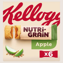 Kellogg's Nutri-Grain Apple Snack Bars Vitamin Fortified 6x37g