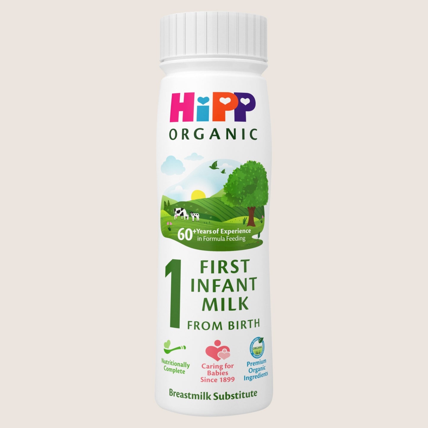 Hipp Organic 1 First Infant Baby Milk Ready to Feed Liquid Formula From Birth 200ml