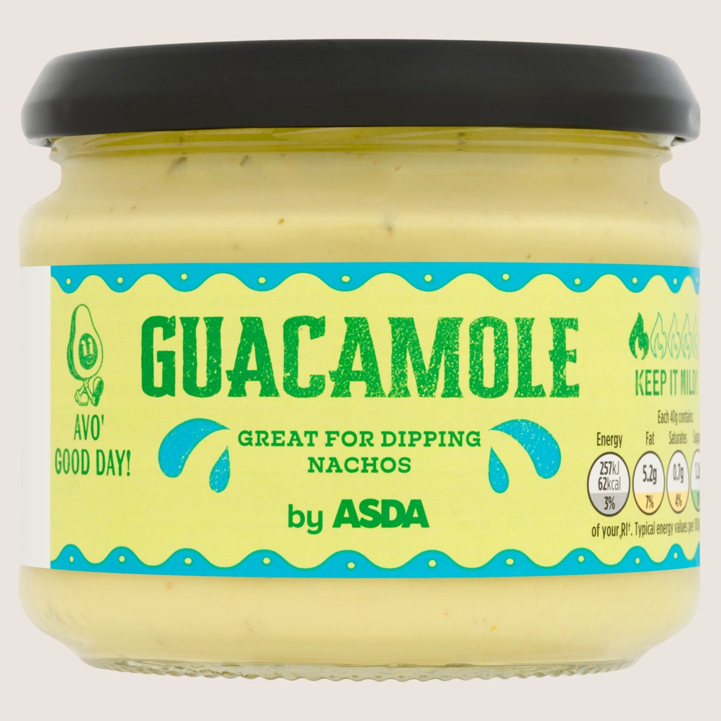 ASDA Guacamole No Artificial Additives 270g