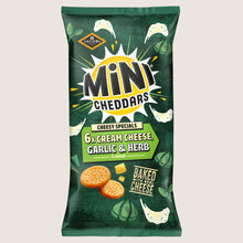 Jacob's Mini Cheddars Cream Cheese Garlic & Herb No Artificial Additives 6x23g