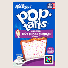 Kellogg's Pop Tarts Frosted Hot Fudge Sundae Pastry Snacks Vitamin Fortified 8 x 48g