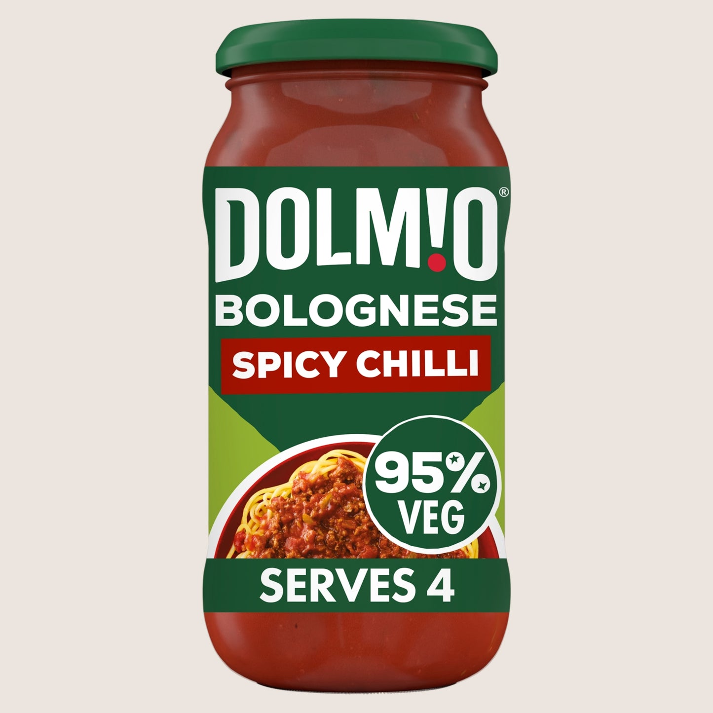 Dolmio Bolognese Spicy Chilli Pasta Sauce No Artificial Additives 450g