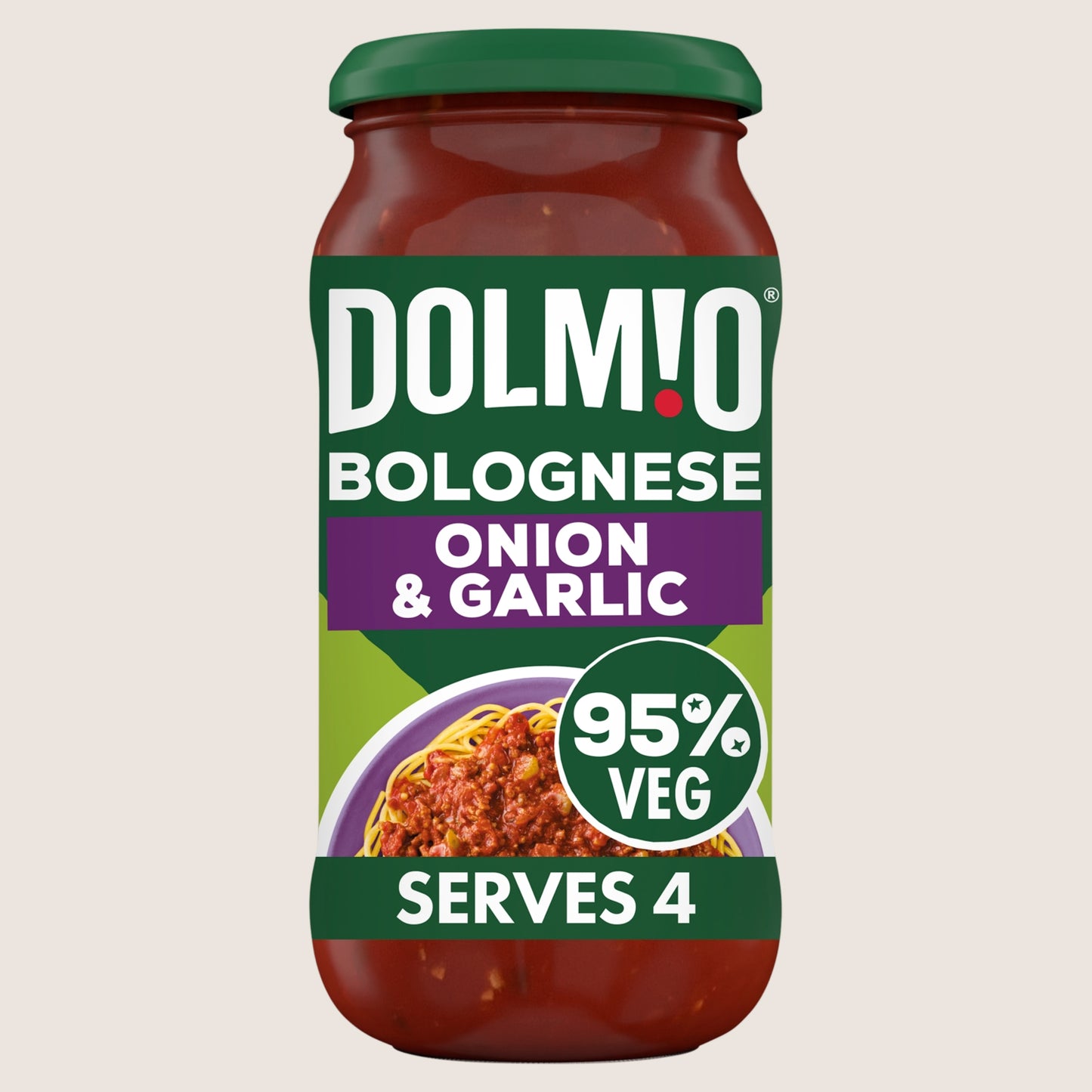 Dolmio Bolognese Onion and Garlic Pasta Sauce No Artificial Additives 450g