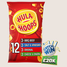 Hula Hoops Variety Crisps No Artificial Additives 12 Pack
