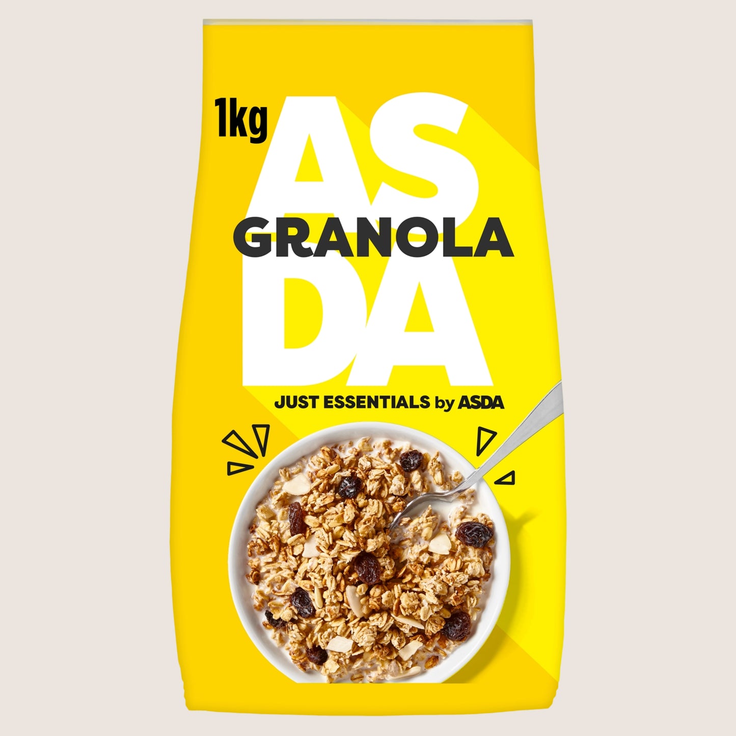JUST ESSENTIALS by ASDA Just Essentials Granola Vitamin Fortified 1kg