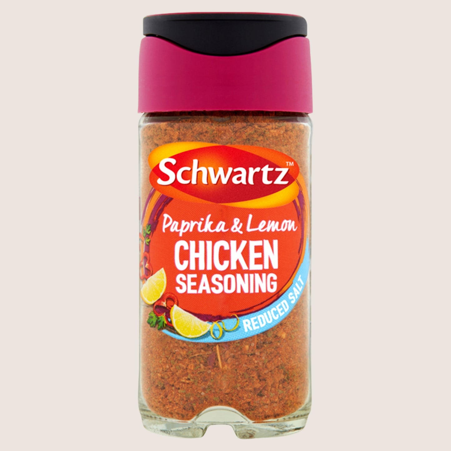 Schwartz Paprika & Lemon Chicken Seasoning No Artificial Additives 43g