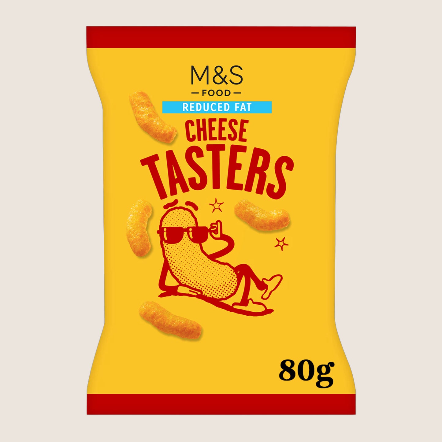 M&S Reduced Fat Cheese Tasters 80 g