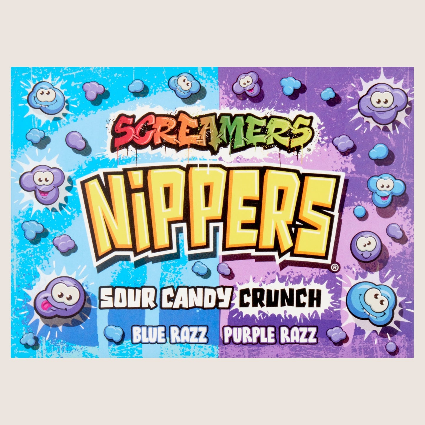 Nippers Sour Candy Crunch 140g