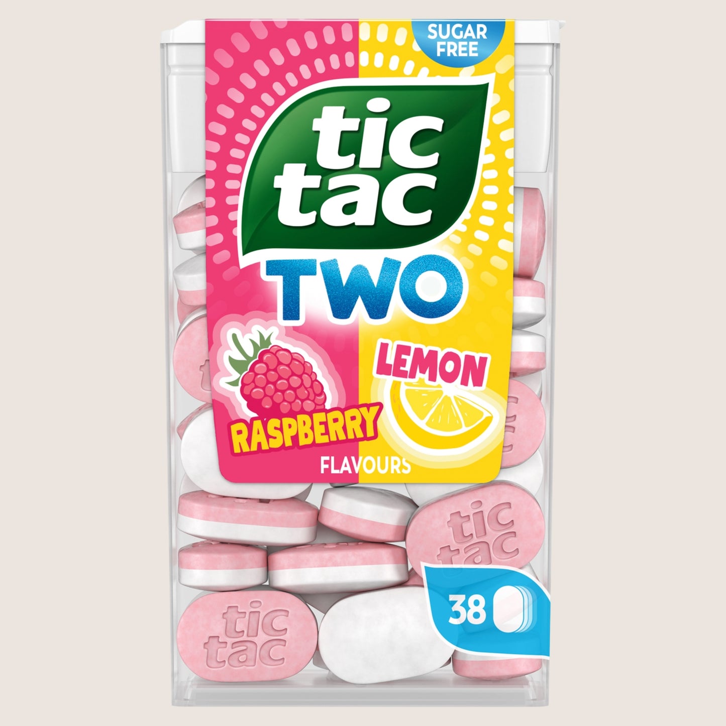 Tic Tac Two Lemon Raspberry Flavours 38.5g
