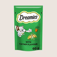 DREAMIES Cat Treat Biscuits with Catnip Flavour Nutritionally Complete 60g