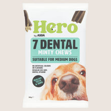 Hero by ASDA Hero 7 Dental Minty Chews No Artificial Additives 180g