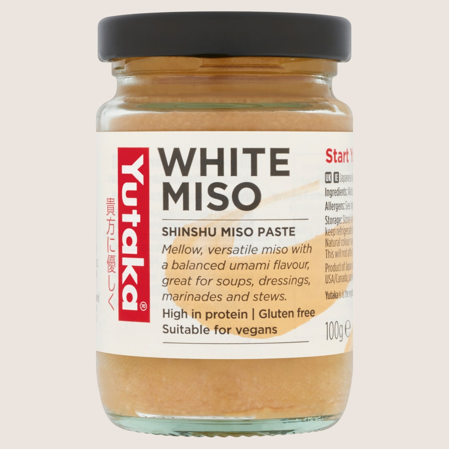 Yutaka White Miso Gluten Free 100g