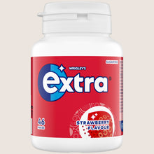 Wrigley's Extra Strawberry Flavour Sugarfree Chewing Gum Bottle 46 Pieces