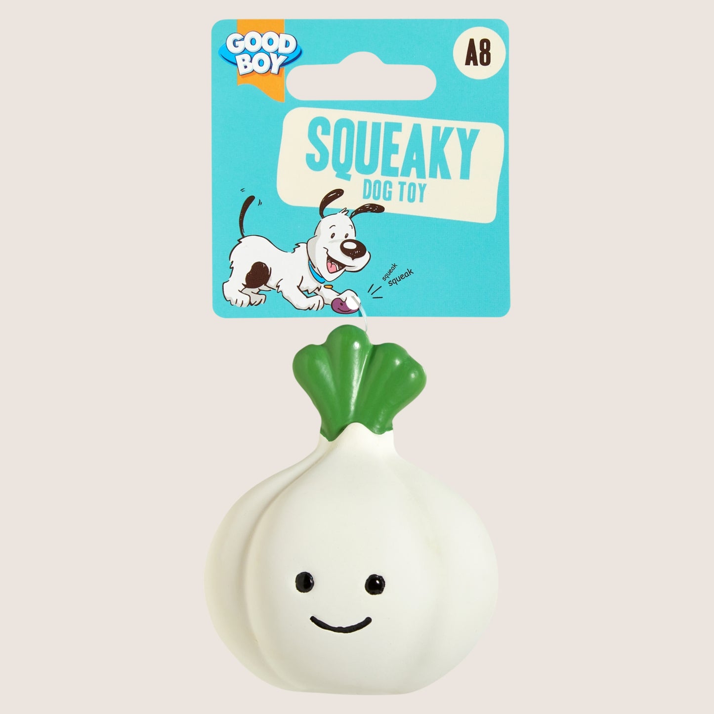 Good Boy Squeaky Dog Toy Squeaky Veg