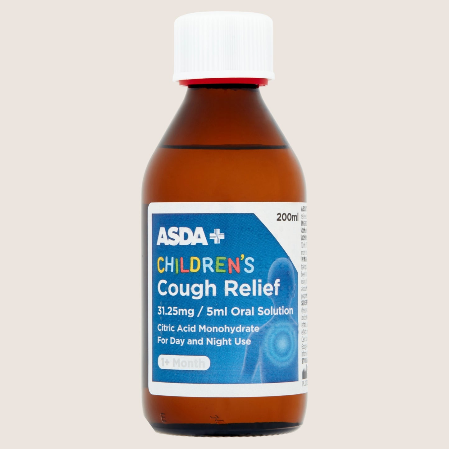 ASDA Children's Cough Relief 1+ Month