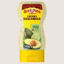Old El Paso Squeezy Chunky Guacamole No Artificial Additives 240g