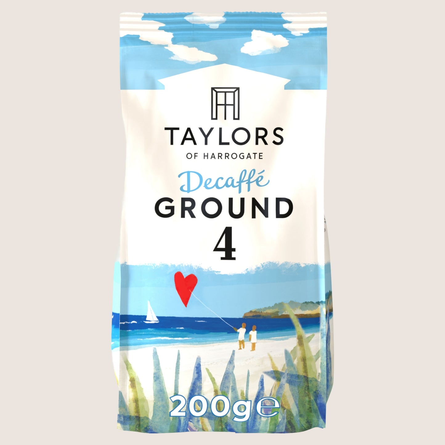 Taylors of Harrogate Decaffé Ground Roast Coffee Decaffeinated 200g