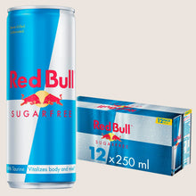 Red Bull Sugarfree Energy Drink Refreshing 12 Pack 250ml