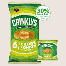 Jacob's Crinklys Cheese & Onion Multipacks Multipack 6x23g