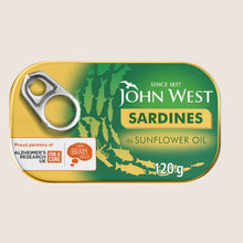 John West Sardines in Sunflower Oil 120g