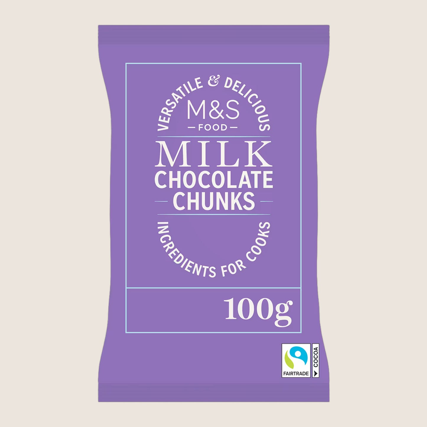 M&S Milk Chocolate Chunks 100 g