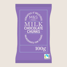 M&S Milk Chocolate Chunks 100 g